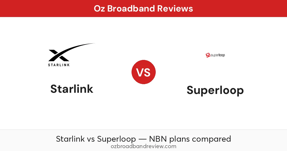Starlink vs Superloop: Reliable NBN vs Satellite Power